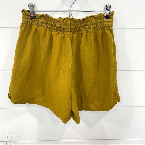 Madewell Linen-Cotton Drawstring Pull-On Shorts Size XS - Picture 7 of 9